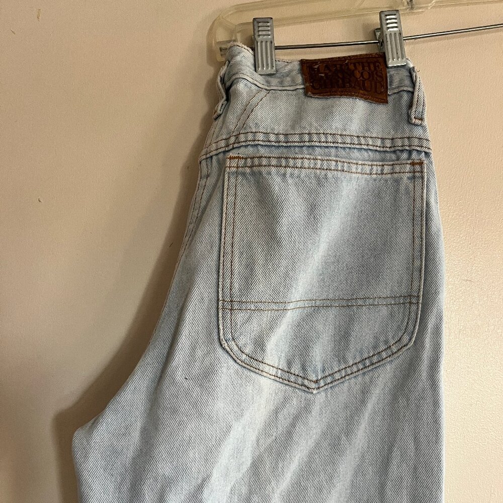 vintage Marithe Francois Girbaud high waisted light wash denim jeans size 5/6